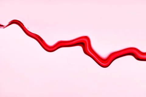 Bold red wave Stock Photos