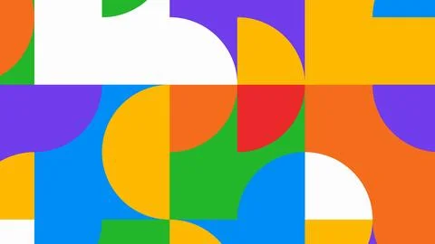 Bold retro curve background Stock Illustration