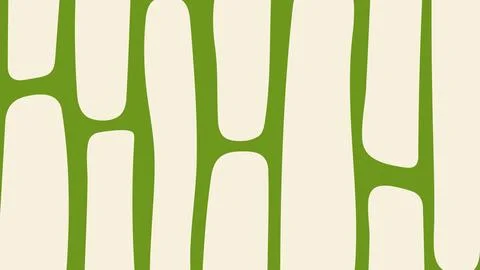 Bold Retro Wavy Stripes in Orange Background Illustrazione stock