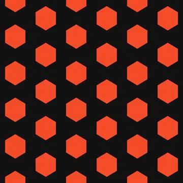 Bold seamless pattern. Repeating geometric elements. Abstract vector backgrou Stock Illustration