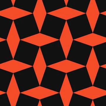Bold seamless pattern. Repeating geometric elements. Abstract vector backgrou イラスト素材
