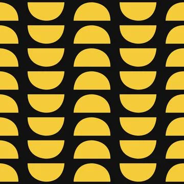 Bold seamless pattern. Repeating geometric elements. Abstract vector backgrou Illustrazione stock