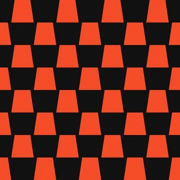 Bold seamless pattern. Repeating geometric elements. Abstract vector backgrou イラスト素材
