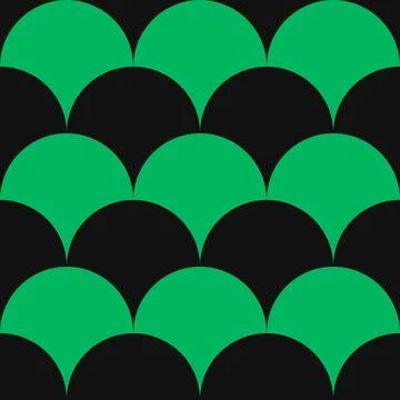 Bold seamless pattern. Repeating geometric elements. Abstract vector backgrou イラスト素材
