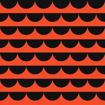 Bold seamless pattern. Repeating geometric elements. Abstract vector backgrou Illustrazione stock