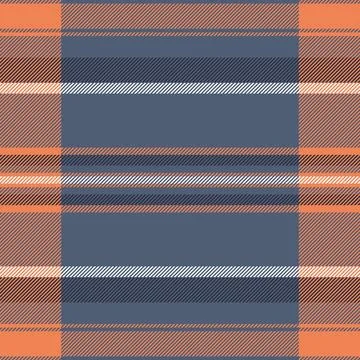 Bold seamless plaid pattern, unique textile vector tartan. Stage background.. Stock Illustration