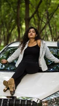 Bold sexy model Foto stock