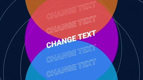 Bold Shape Stomp Titles Stock After Effects