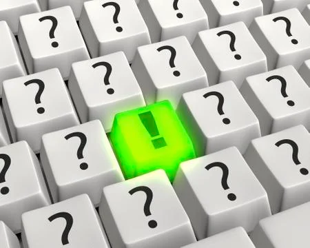 A bold solution Stock Illustration