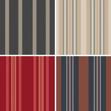 Bold striped collection optimized for merchandise graphics. The pack suppor.. Stock Illustration