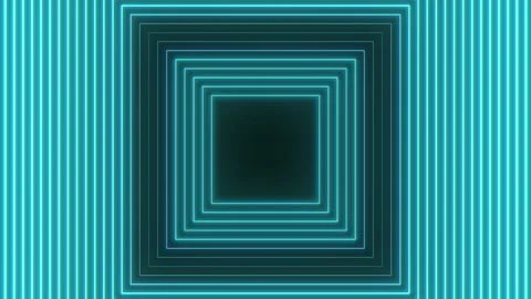 Bold striped pattern with central square - ideal design element or website Stock Footage 267062317