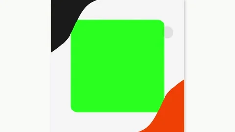 Bold vision modern series graphic with green screen Stock Footage 328003198