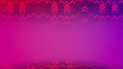 Bold zigzag vibrant red and blue shapes on purple background 動画素材 285381828