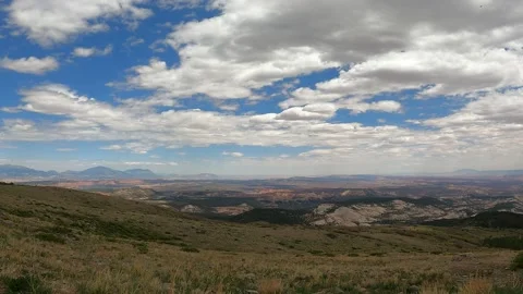 Bolder Mountain Time Lapse Stock Footage 155134856