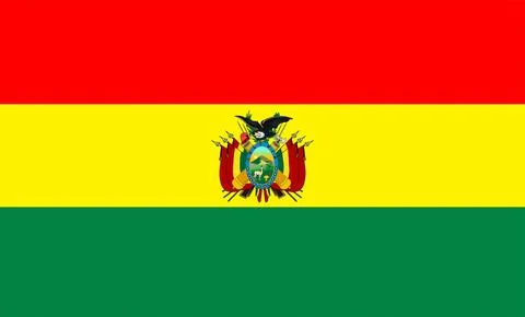Bolivia Flag Design Stock Illustration