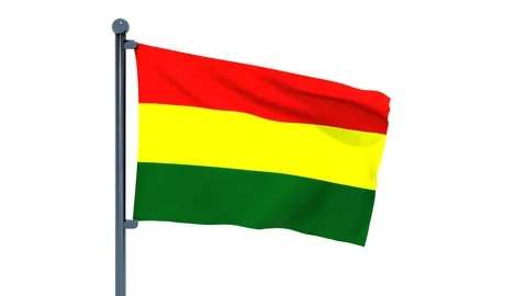 Bolivia Flag Video stock 150195683