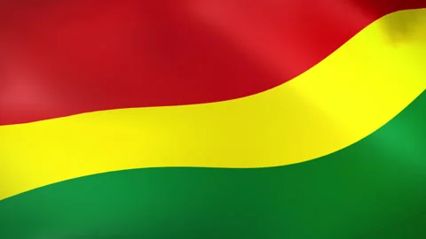 Bolivia Flag - Pack 2 Stock Footage 343842096