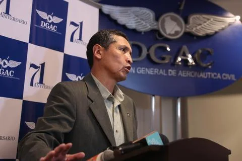 Bolivia initiates investigation of Peruvian Airlines aircraft accident, La Paz - Stock Photos