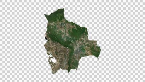 Bolivia Map Stock Illustration