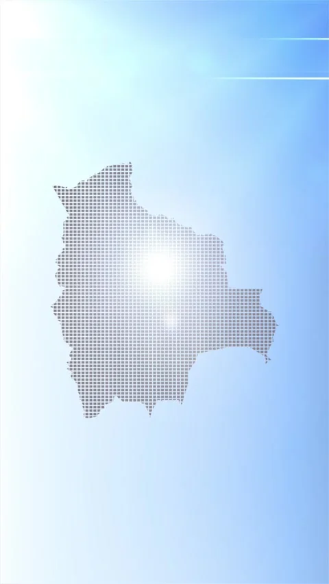 Bolivia Map Opener Stock Footage 276971477