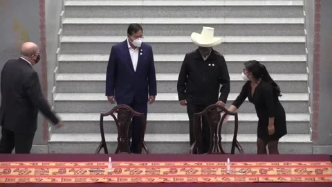 Bolivia, Peru commit to strengthen cooperation along border cities, BOLIVIA, BO  Stock Footage 204069166