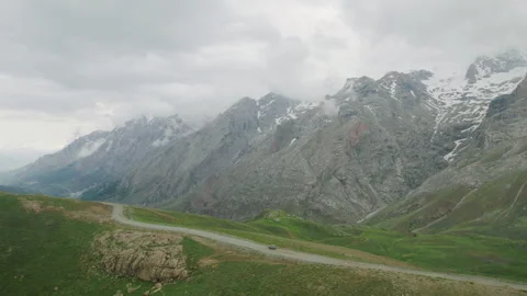 Bolkar mountain range in Taurus mountains Video stock 242396946