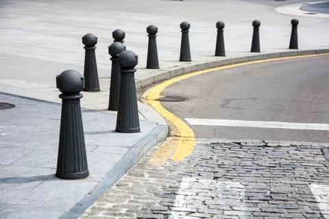 Bollards 1 Stock Photos