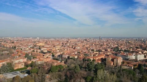 Bologna from above Stock Footage 236430703