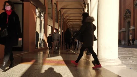BOLOGNA CITY CENTRE Stock Footage 167499028