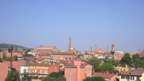 Bologna panorama Stock Footage 284614883