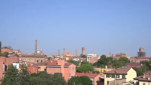 Bologna panorama Stock Footage 284616839