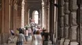 Bologna Street, Italian Historic City, European Old Street, Time Lapse HD Footage
