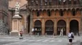 Bologna Street, Italian Historic City, European Old Street, Italy HD Footage