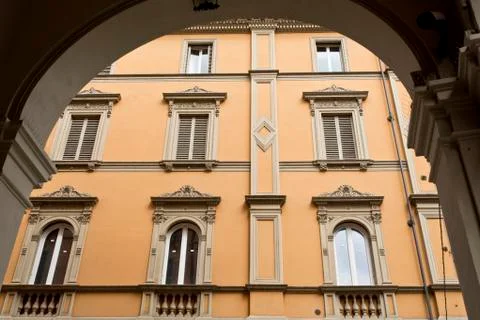 Bologna Windows Stock Photos