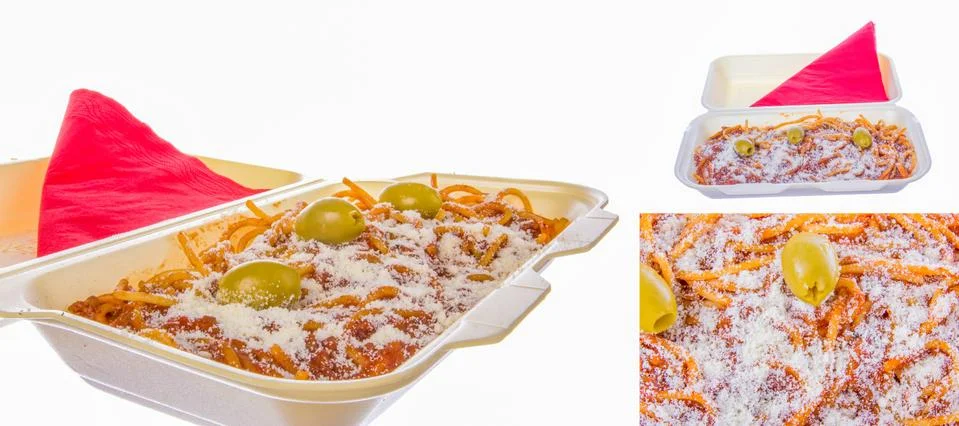 Bolognese in multiple shots Stock Photos