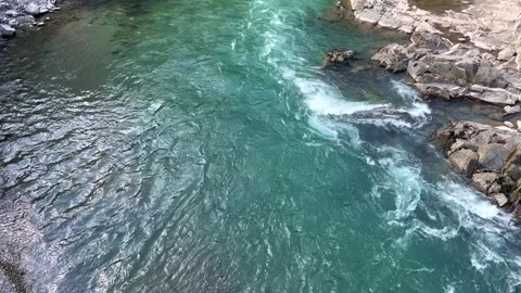 The Bolshaya Laba River.  Stock Footage 260878105