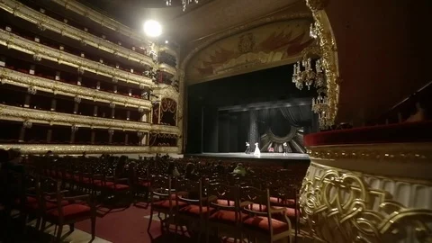 The Bolshoi Theater Video stock 77951944