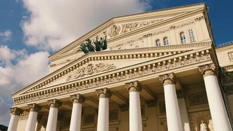 Bolshoi Theater Stock Footage 218371933