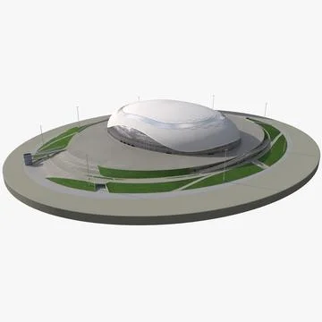 Bolshoy Ice Dome Sochi 3D Model