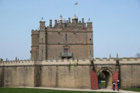 Bolsover Castle Stockfoto's
