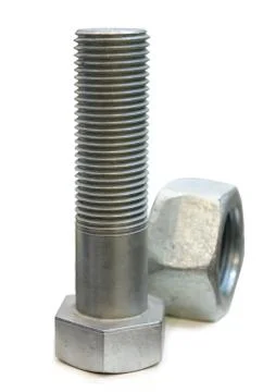 Bolt and nut Stock Photos