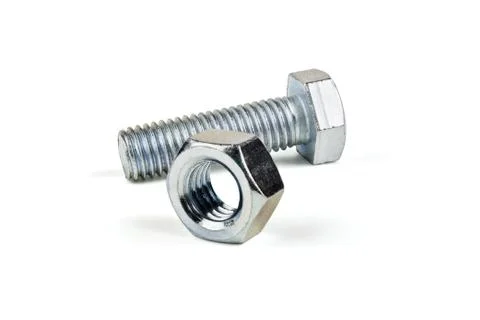 Bolt and nut Stock Photos