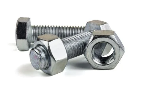 Bolt and nut Stock Photos