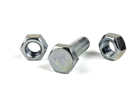 Bolt and nut Stock Photos