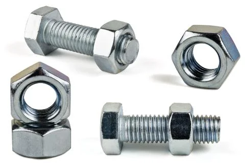 Bolt and nut Stock Photos