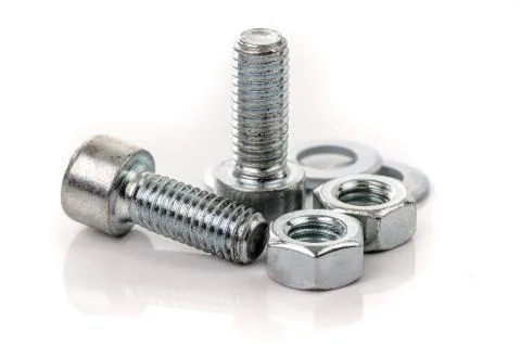 Bolt and nut Stock Photos