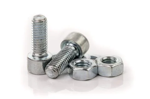 Bolt and nut Stock Photos