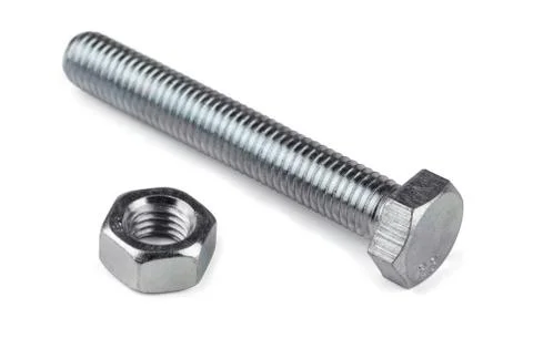 Bolt and nut Stock Photos