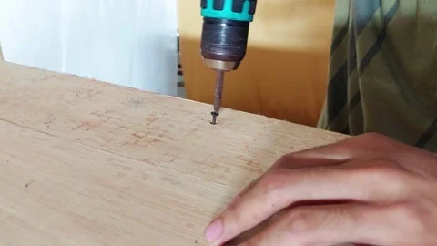 The Bolt Drill Machine is removing bolts Stock Footage 325171498