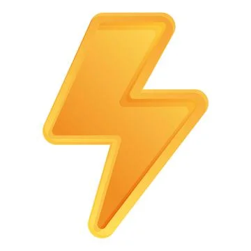 Bolt gameplay icon cartoon vector. Interface gold 스톡 일러스트